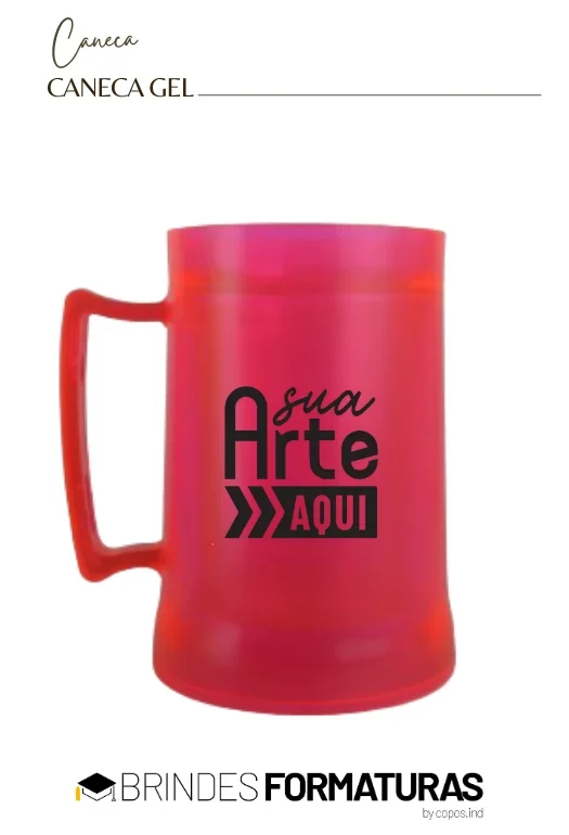 Caneca de Gel Personalizada Caneca de Gel Personalizada